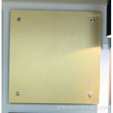 PVDF Spray Coating Aluminum Perforated Sheet